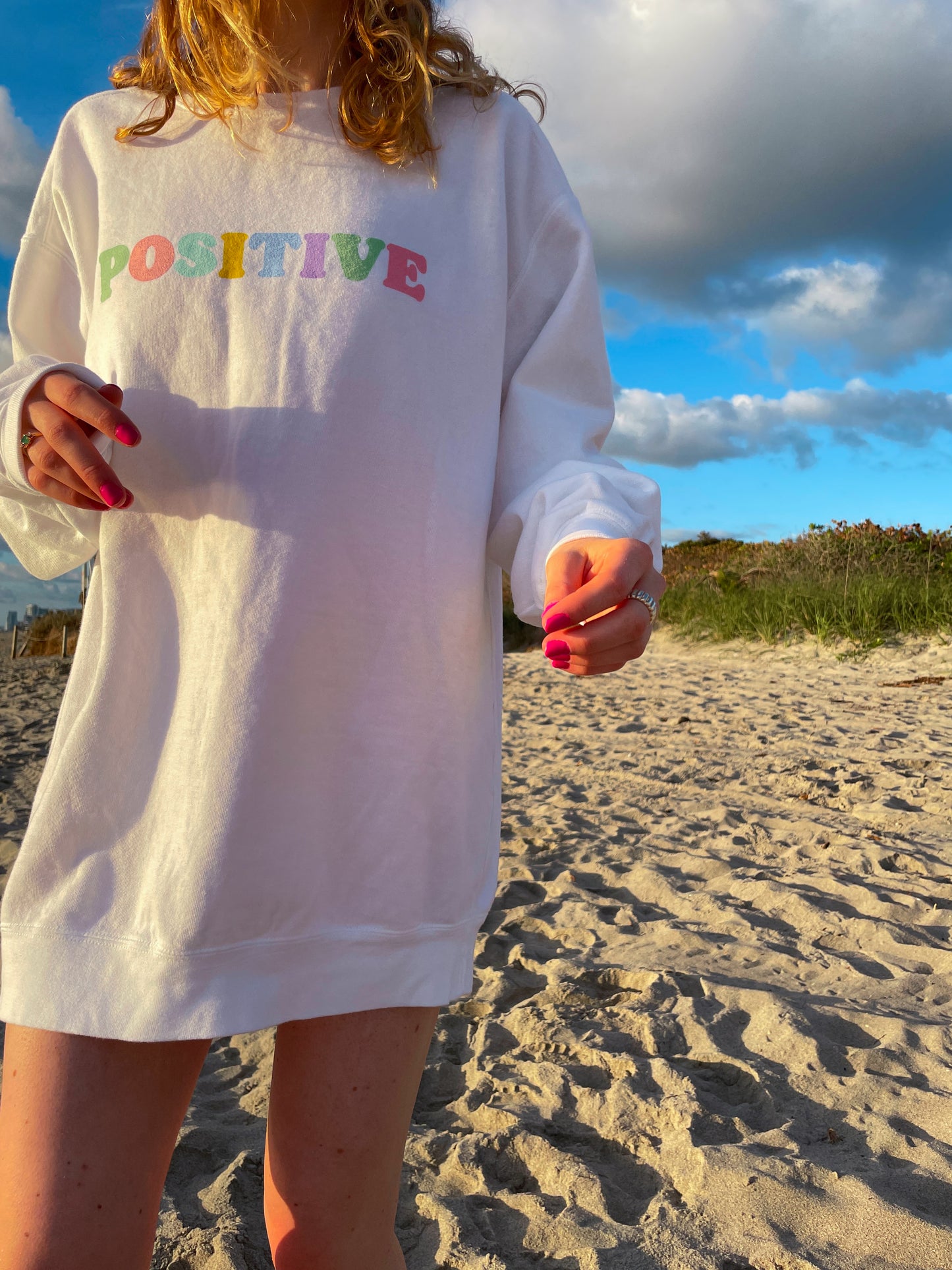 Look for Something Positive Sweatshirt